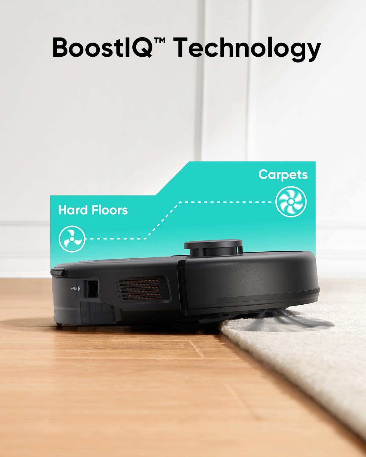 eufy L60 Robot Vacuum Cleaner – 5,000Pa Suction, iPath Laser, Pet Hair & Hard Floors