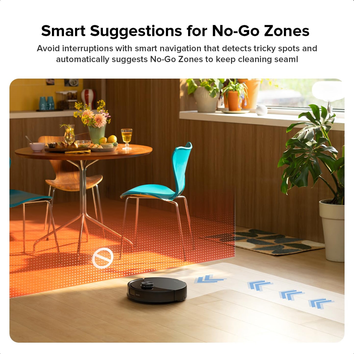 Roborock Q10 S5 Robot Vacuum & Mop – 10,000Pa Suction, Black