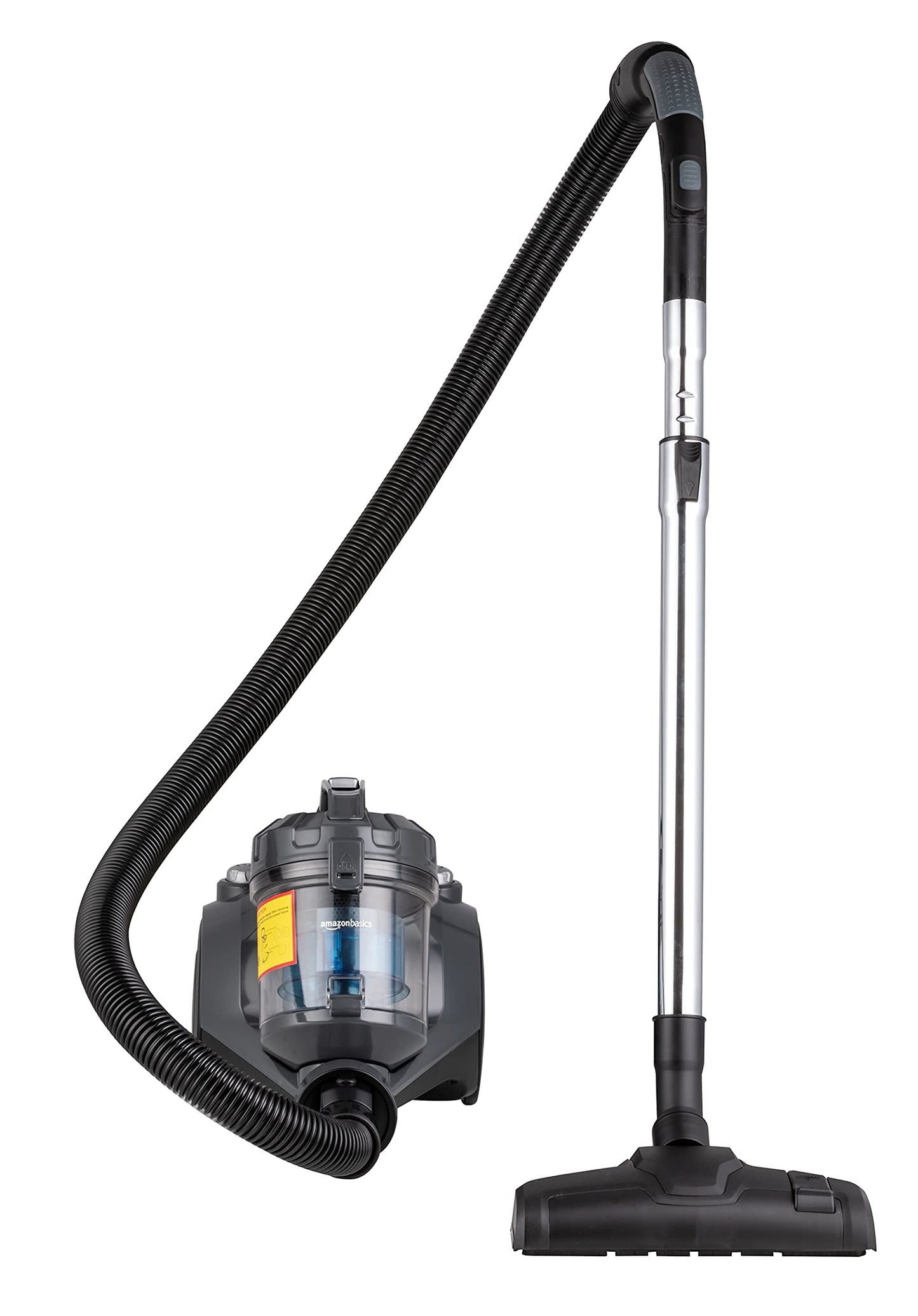 Compact Bagless Cylinder Vacuum Cleaner with HEPA Filter – 700W, 1.5L, Lightweight & Quiet, Black