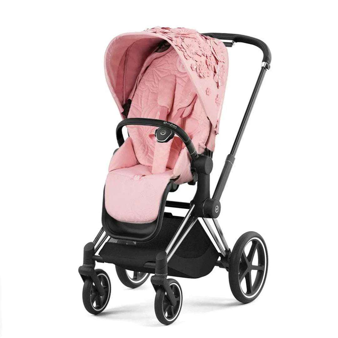 Cybex Priam Pushchair - Simply Flower Pink