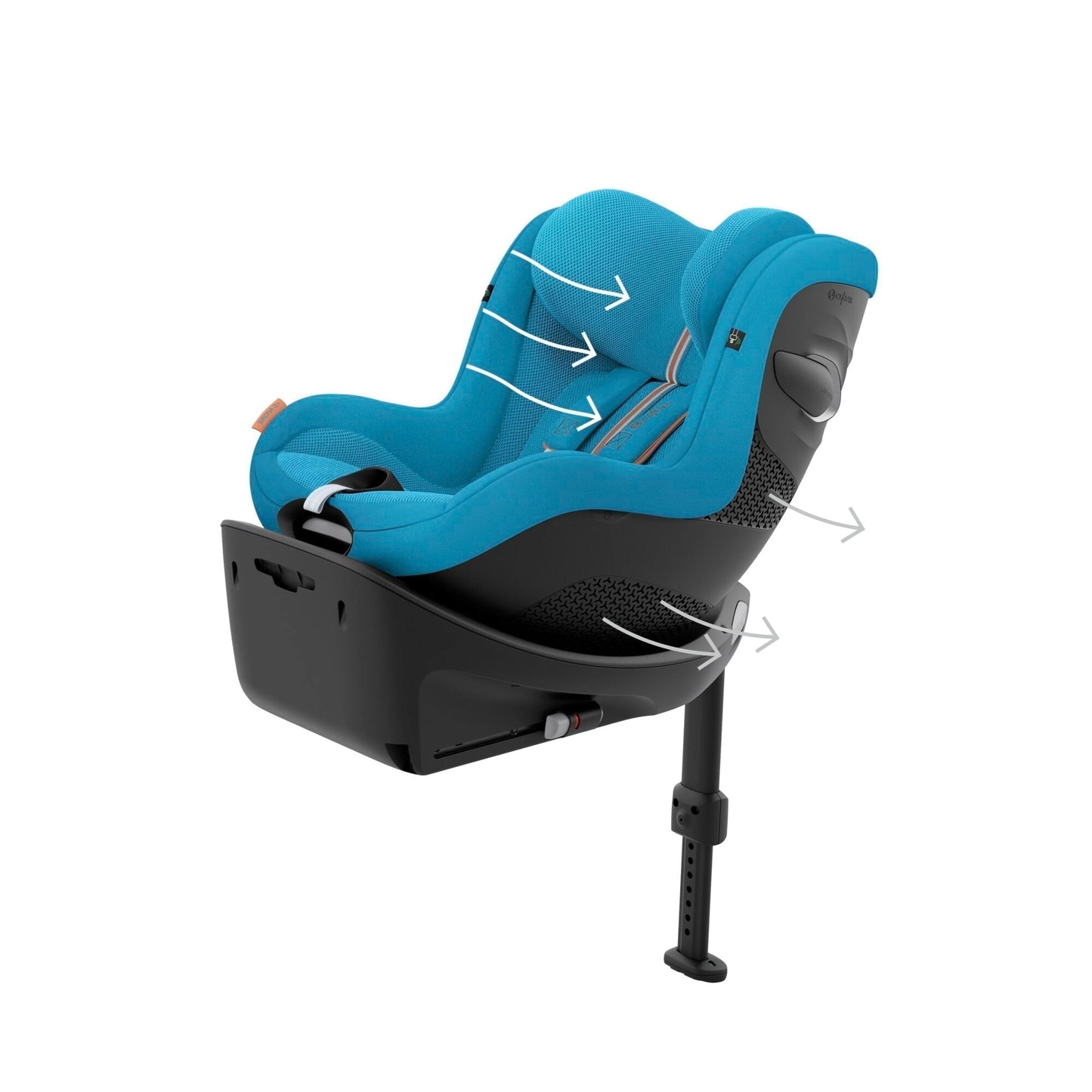 Cybex Sirona G i-Size Plus Car Seat - Beach Blue